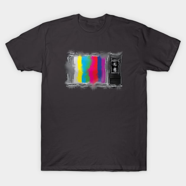 Old School TV T-Shirt by json designs